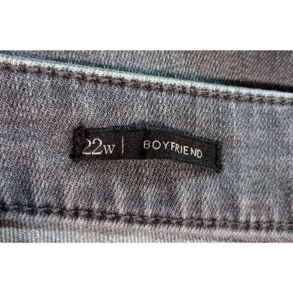 Talbots Jeans Ladies‎ 22W Boyfriend Gray - Picture 4 of 7